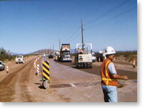 ChipSeal Applied over SoilSement Stabilized Native Subgrade